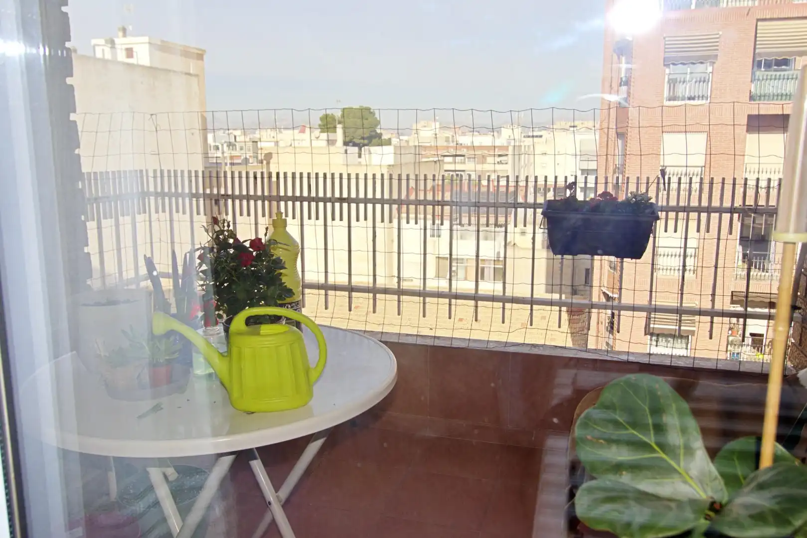 Terrasse von Dachboden zur Miete in Elche / Elx mit Balkon