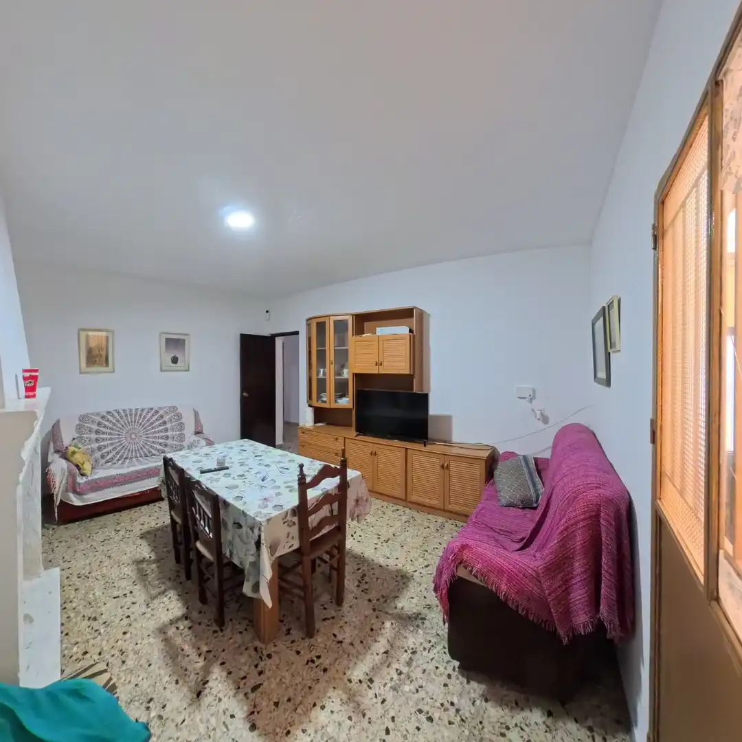 Sala d'estar de Casa adosada en venda en Jayena, Granada
