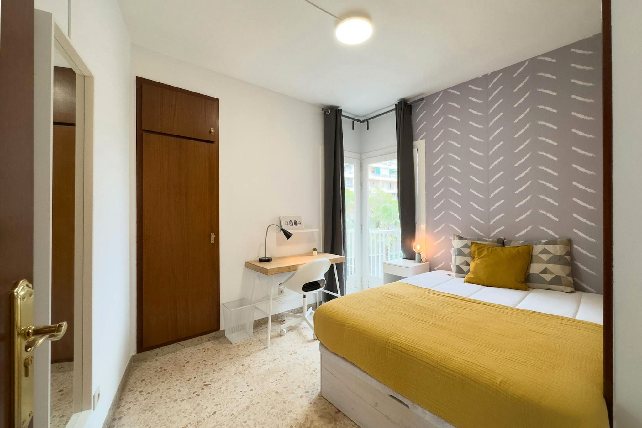 Bedroom of Flat to share in  Barcelona Capital