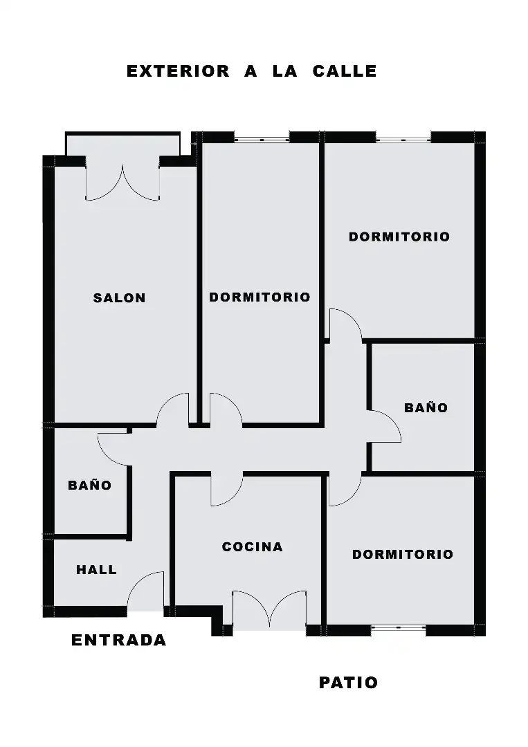 Bedroom of Flat for rent in Salamanca  with Heating, Parquet flooring and Furnished