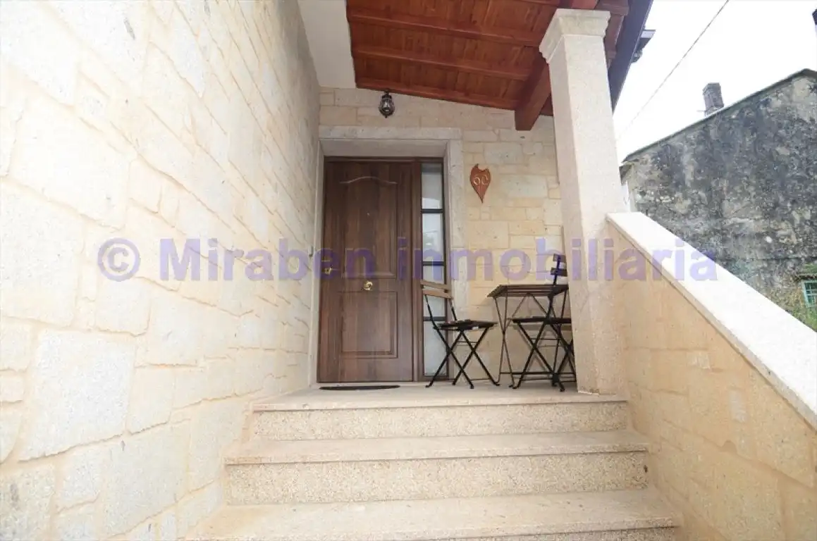 Terraza de Piso de alquiler en Boiro con Calefacción, Terraza y Amueblado