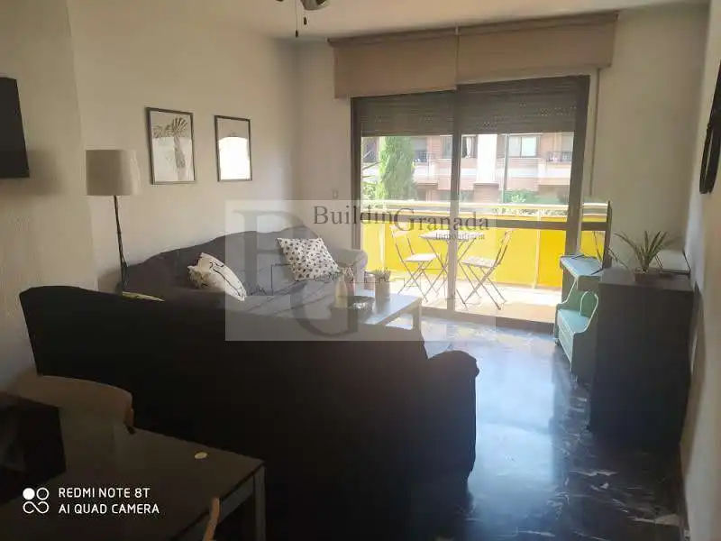 Living room of Flat for rent in Granada  with Terrace and Furnished
