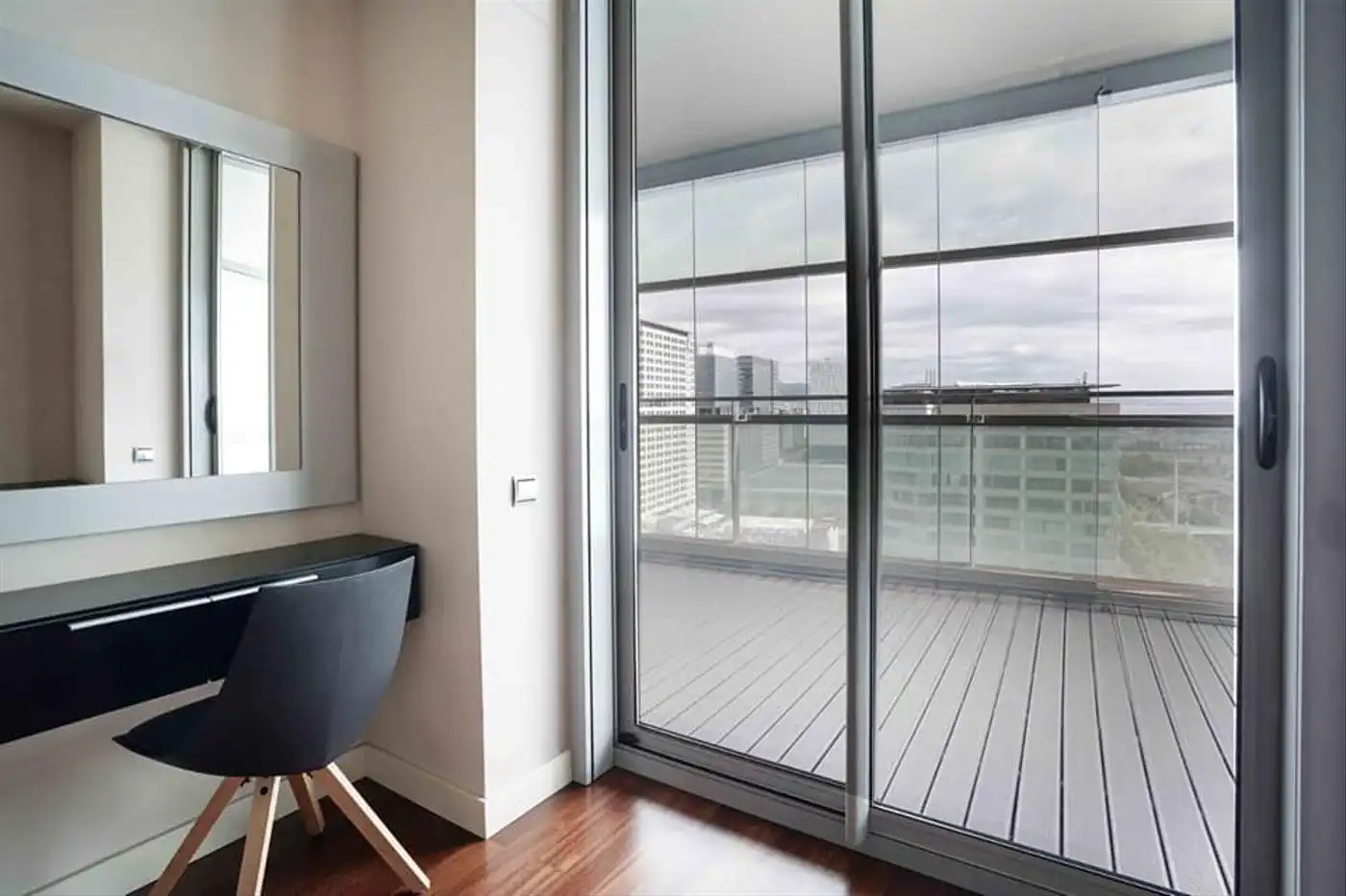 Terraza de Piso de alquiler en Barcelona con Aire acondicionado, Calefacción y Terraza