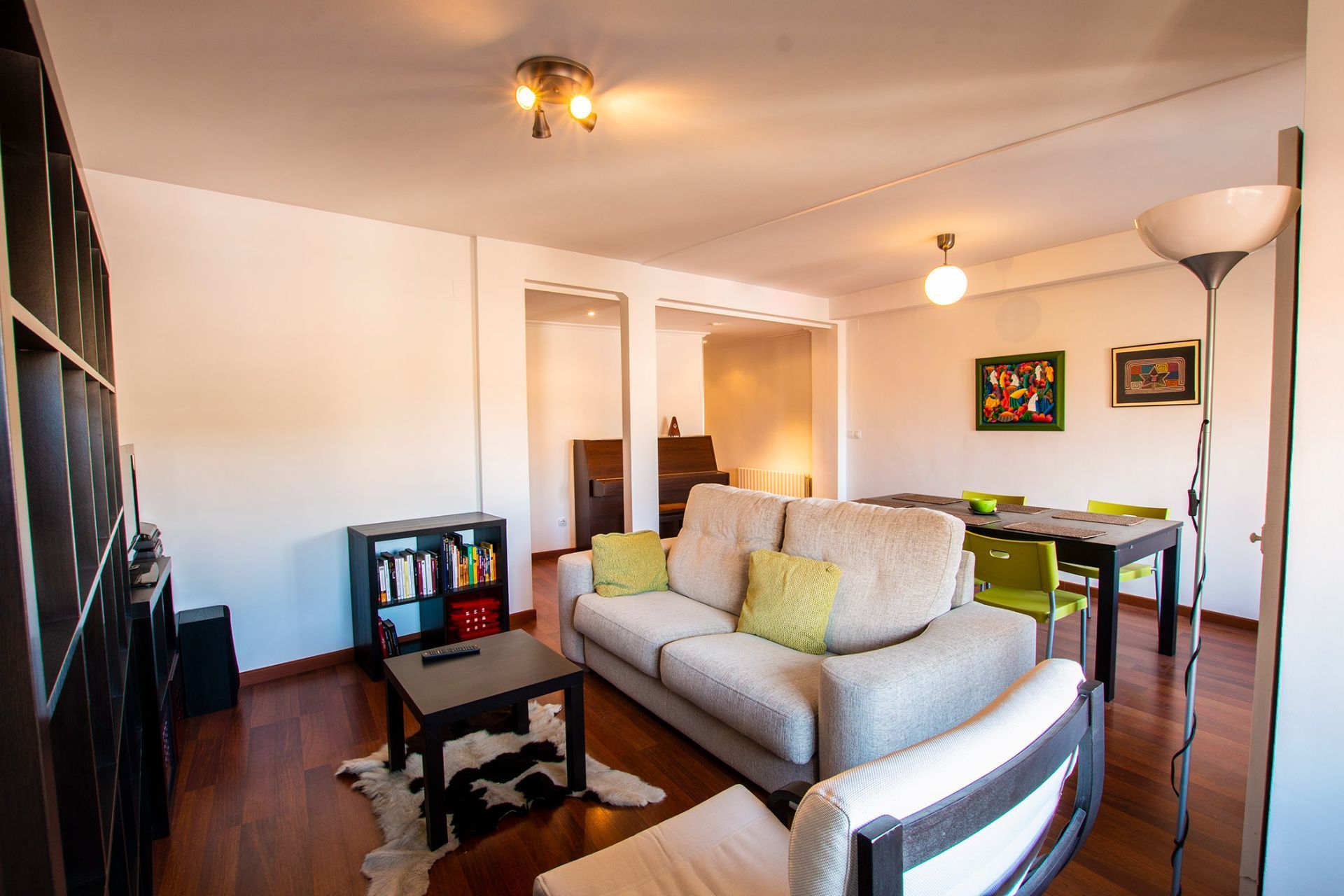 Wohnzimmer von Wohnung zum verkauf in Caspe mit Heizung