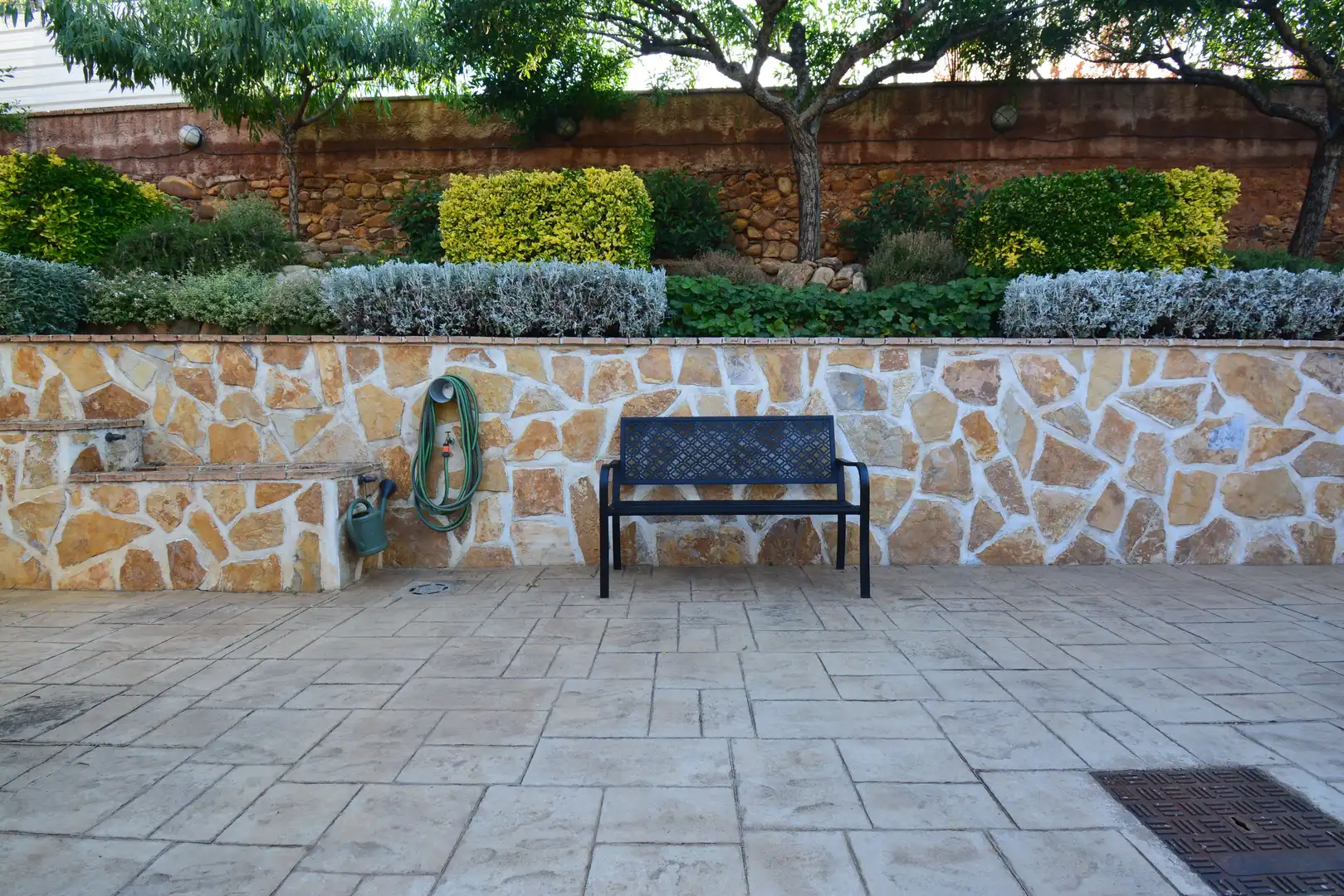 Terrasse von Country house zum Verkauf in Robledillo de Mohernando mit Klimaanlage, Privatgarten und Terrasse