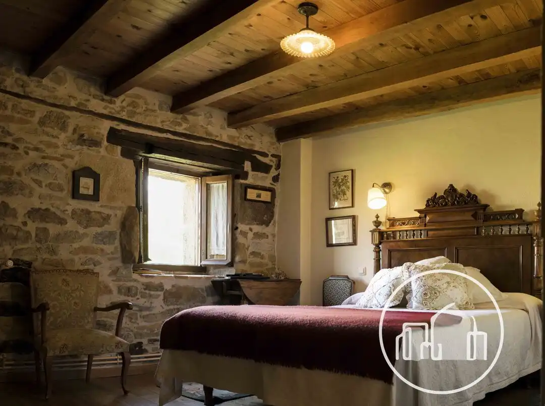 Habitación de Casa o chalet en venta en Merindad de Sotoscueva con Calefacción, Terraza y Balcón
