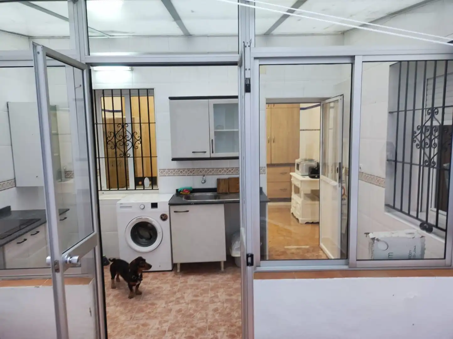 Kitchen of Ground floor for sale in Sevilla  with Air Conditioner, Heating and Furnished