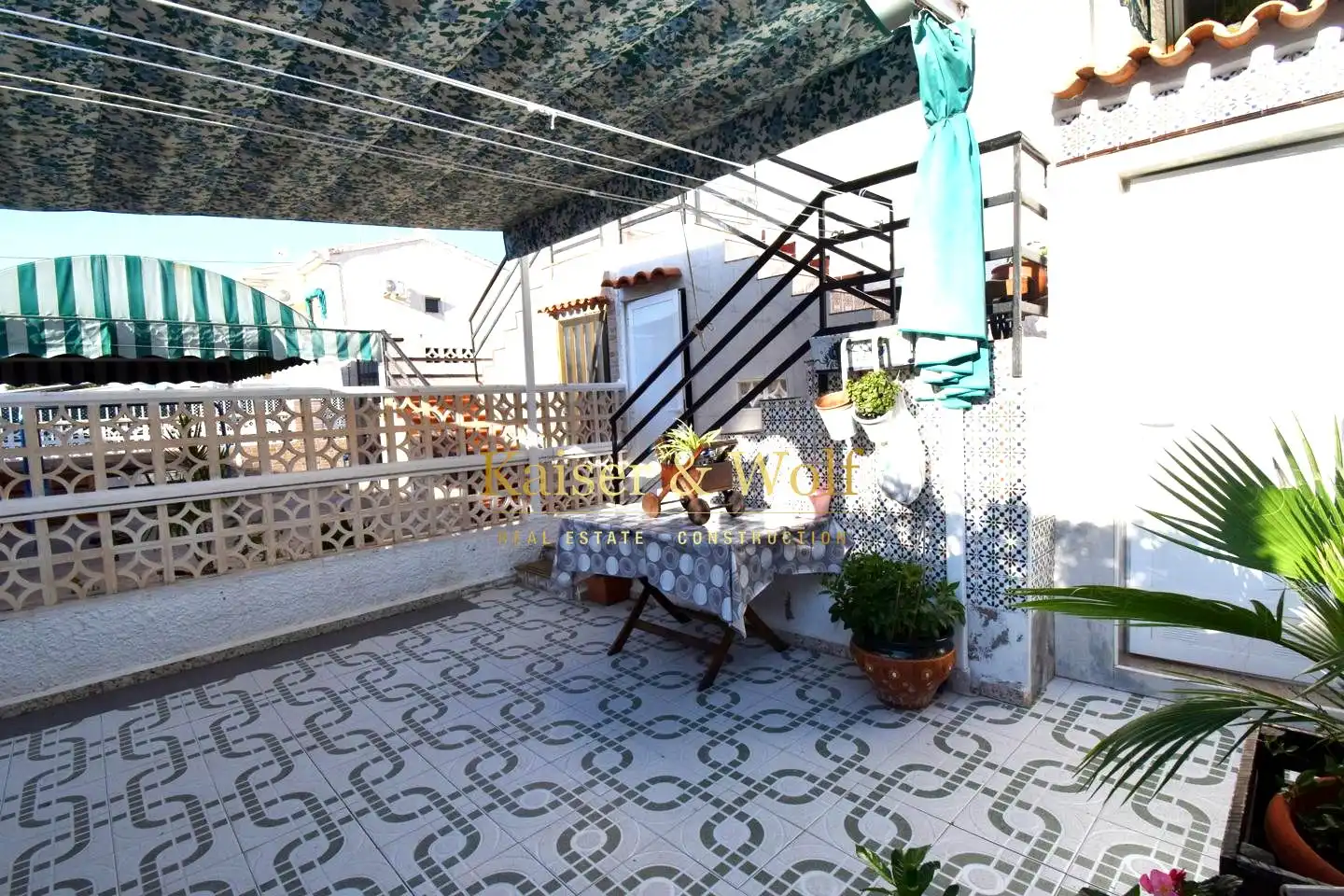 Terraza de Casa o chalet en venta en Santa Pola con Aire acondicionado, Terraza y Amueblado