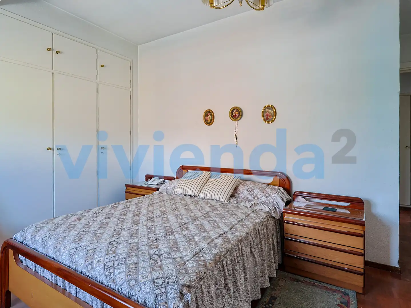 Bedroom of Flat for sale in Madrid  with Heating, Terrace and Storage room