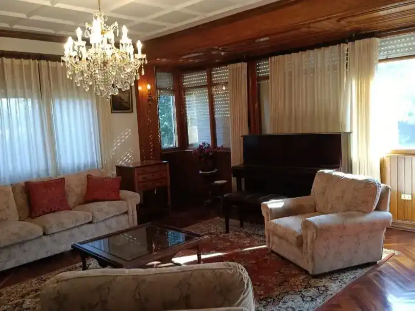Sala d'estar de Pis en venda en Chantada amb Jardí privat, Parquet i Traster