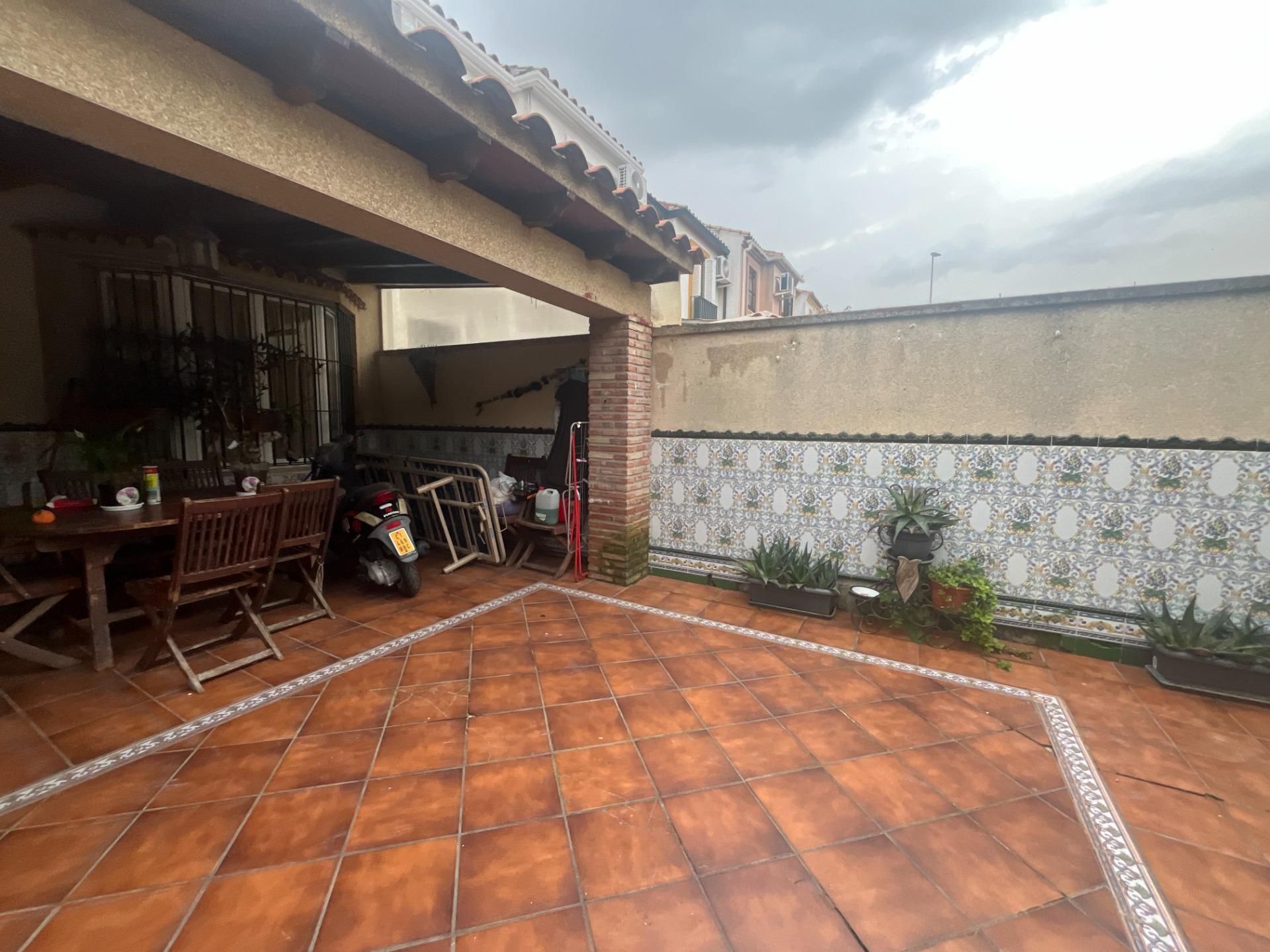 Terrace of Single-family semi-detached for sale in Jerez de la Frontera  with Air Conditioner and Storage room