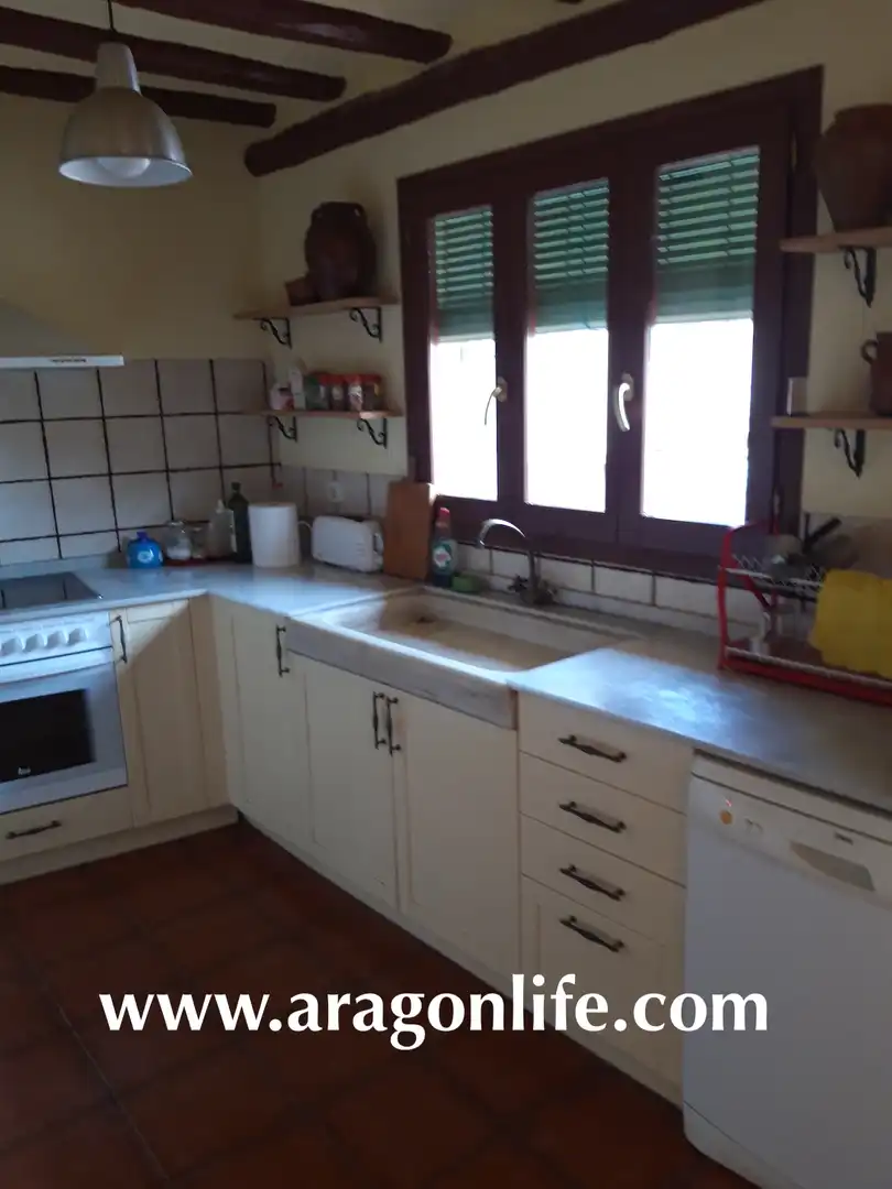 Kitchen of Houses for sale in Maella  with Furnished, Oven and Washing machine