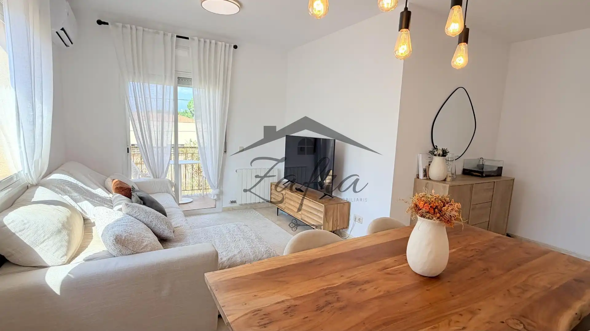 Sala de estar de Piso en venta en Vidreres con Aire acondicionado, Calefacción y Terraza