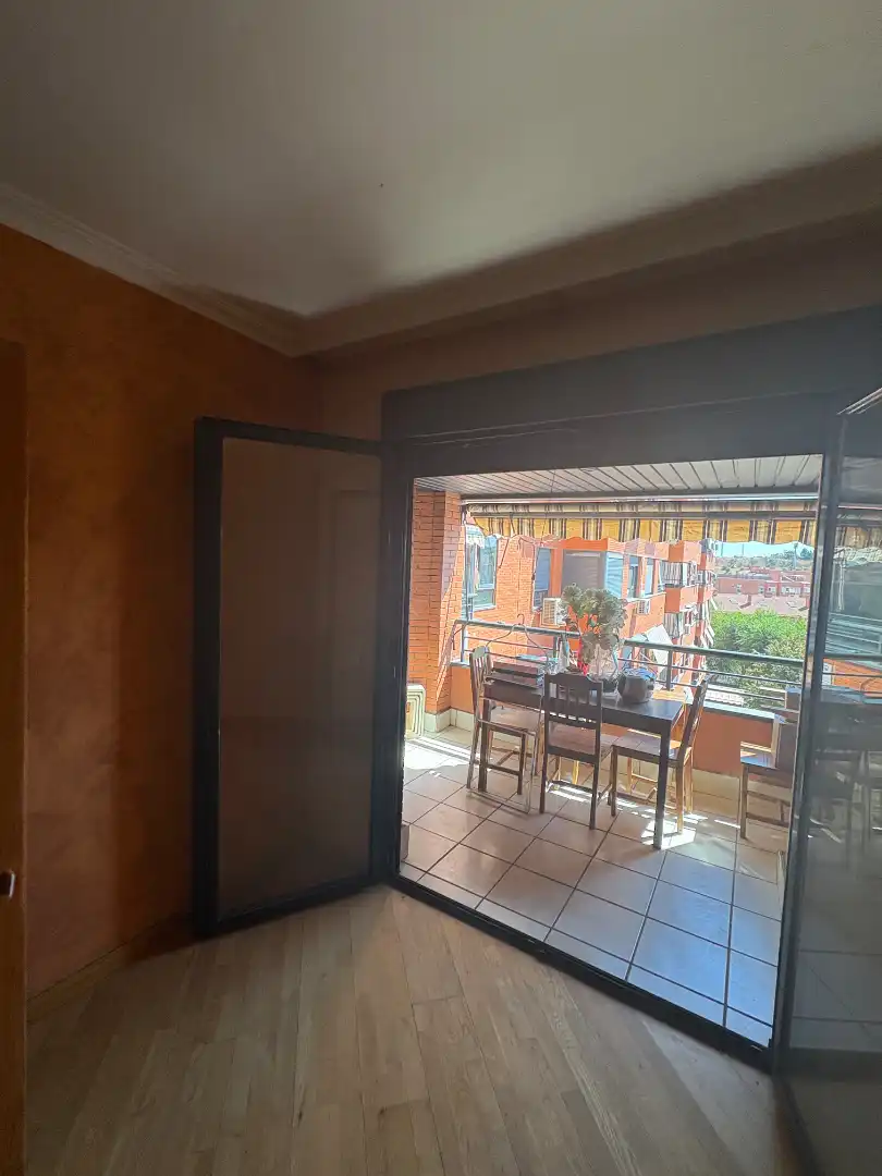 Balcony of Flat for sale in Valdemoro  with Private garden, Terrace and Furnished