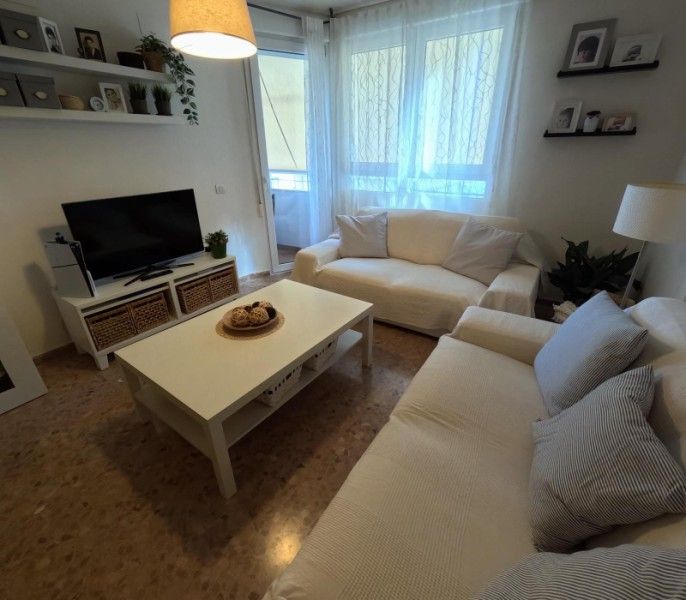 Living room of Flat for sale in Aielo de Malferit  with Air Conditioner, Oven and Balcony