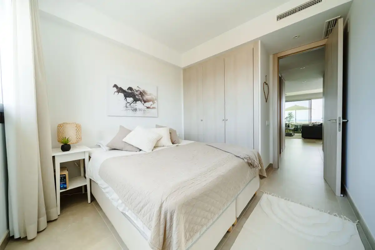 Bedroom of Apartments for sale in Mijas  with Air Conditioner, Terrace and Furnished