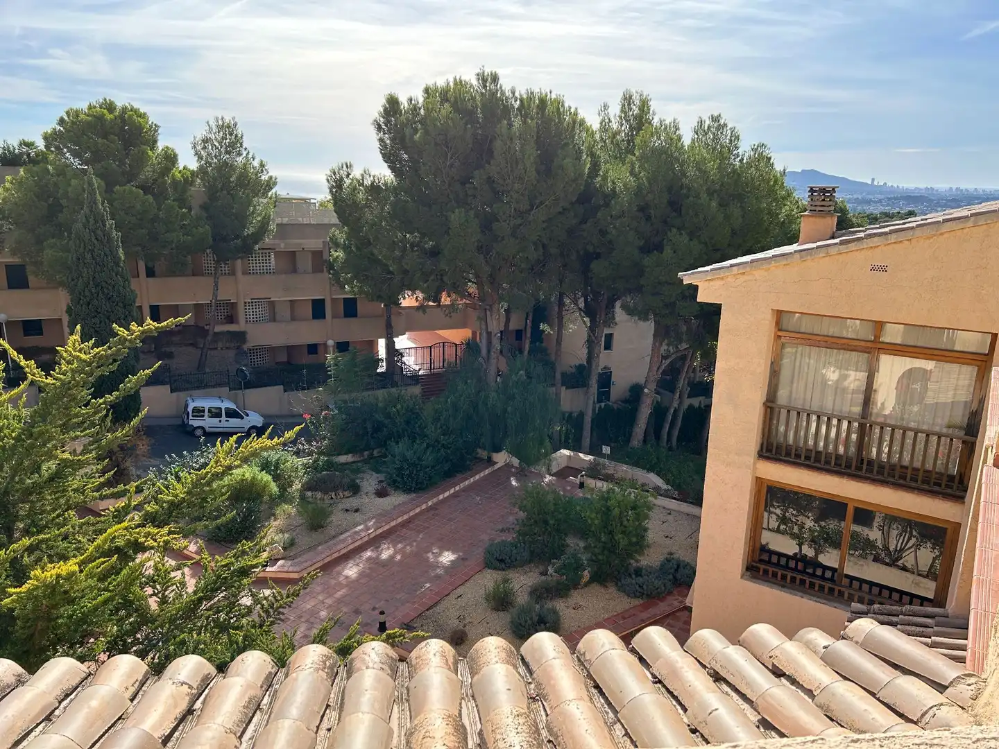 Vista exterior de Piso de alquiler en Altea con Aire acondicionado, Terraza y Amueblado