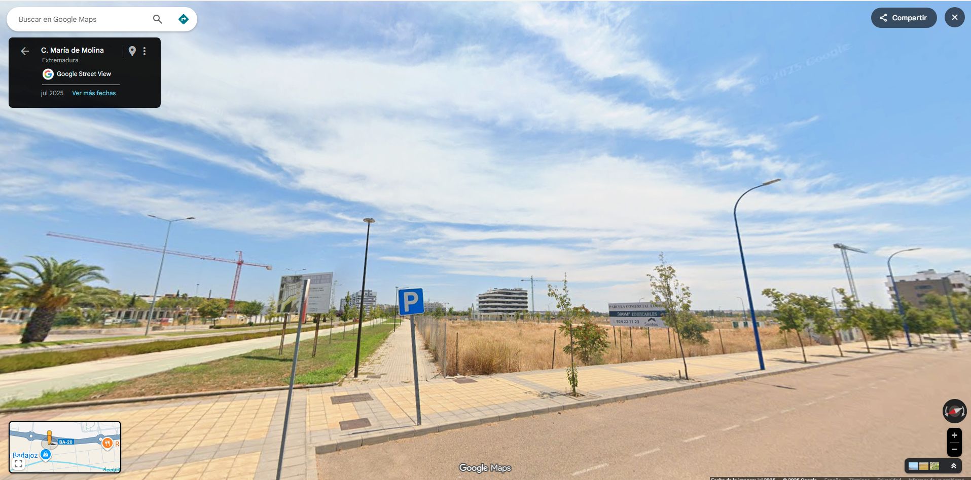 Terreny industrial de lloguer en Badajoz Capital