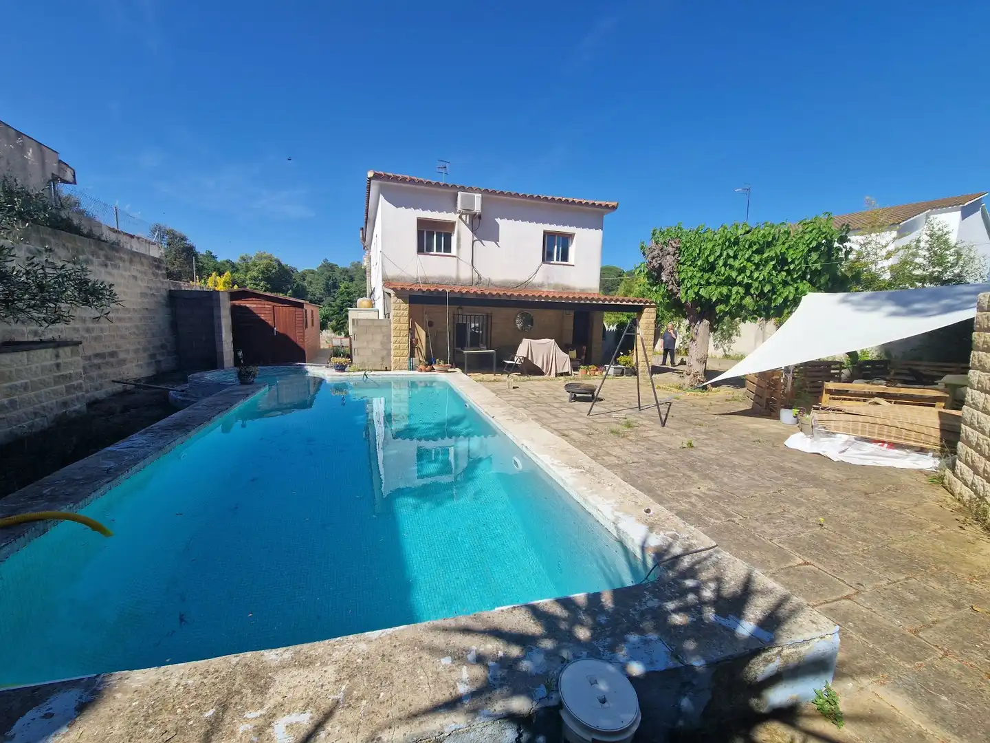 Piscina de Casa o xalet en venda en Dosrius