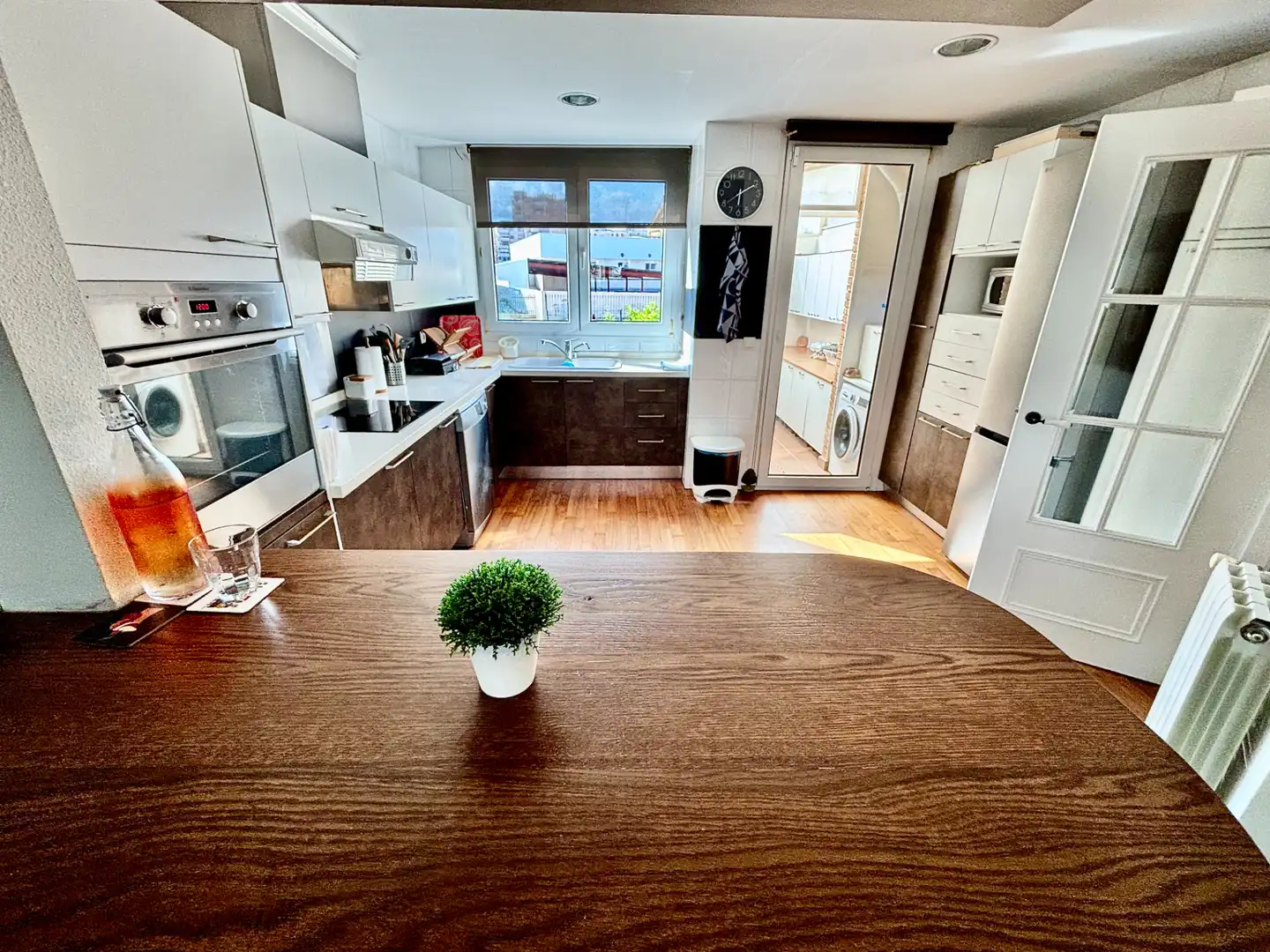 Cocina de Casa adosada en venta en Sant Joan d'Alacant con Aire acondicionado, Calefacción y Jardín privado