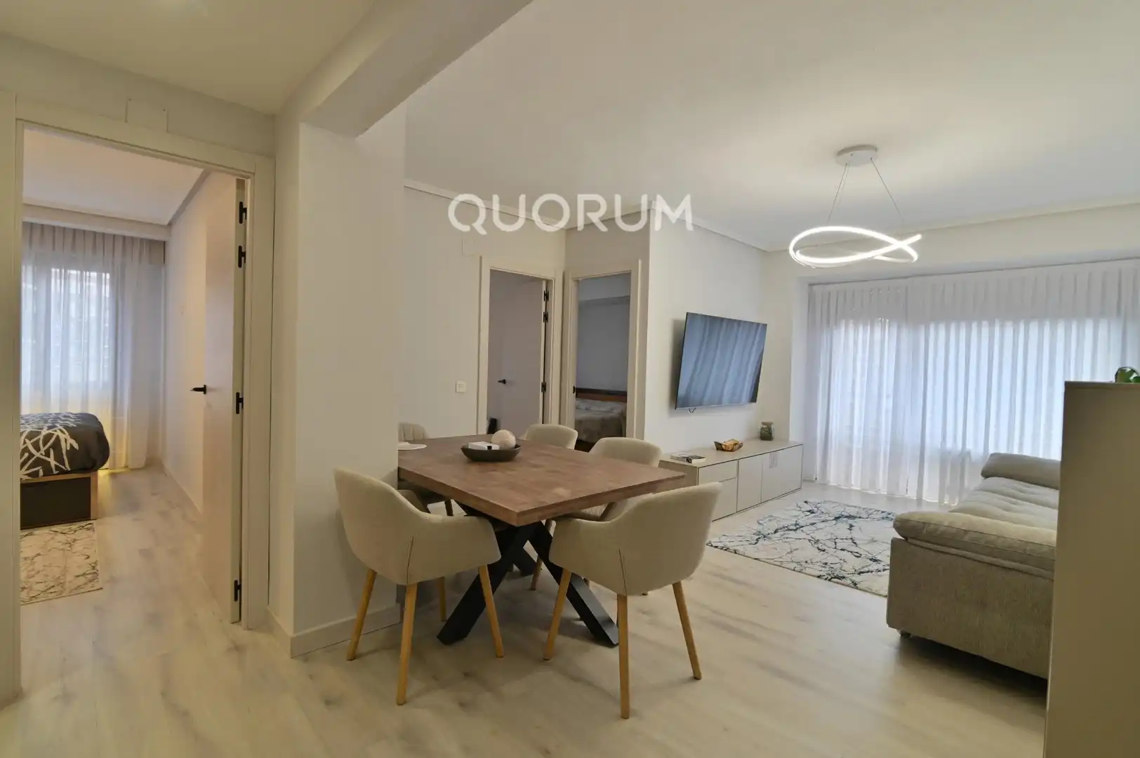 Living room of Flat for sale in Bilbao   with Heating, Terrace and Storage room
