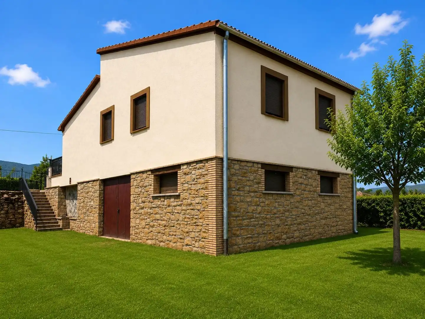 Vista exterior de Casa o chalet en venta en El Vilosell con Jardín privado y Terraza