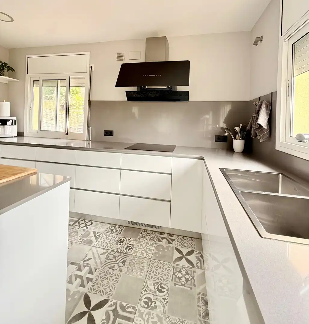 Cocina de Casa adosada en venta en Calafell con Calefacción, Jardín privado y Terraza