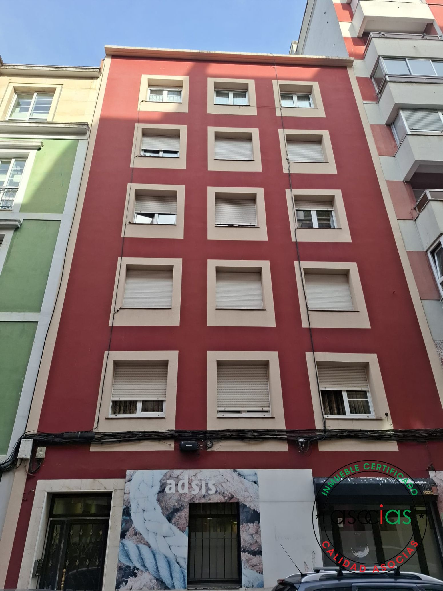 Exterior view of Flat for sale in Gijón   with Heating