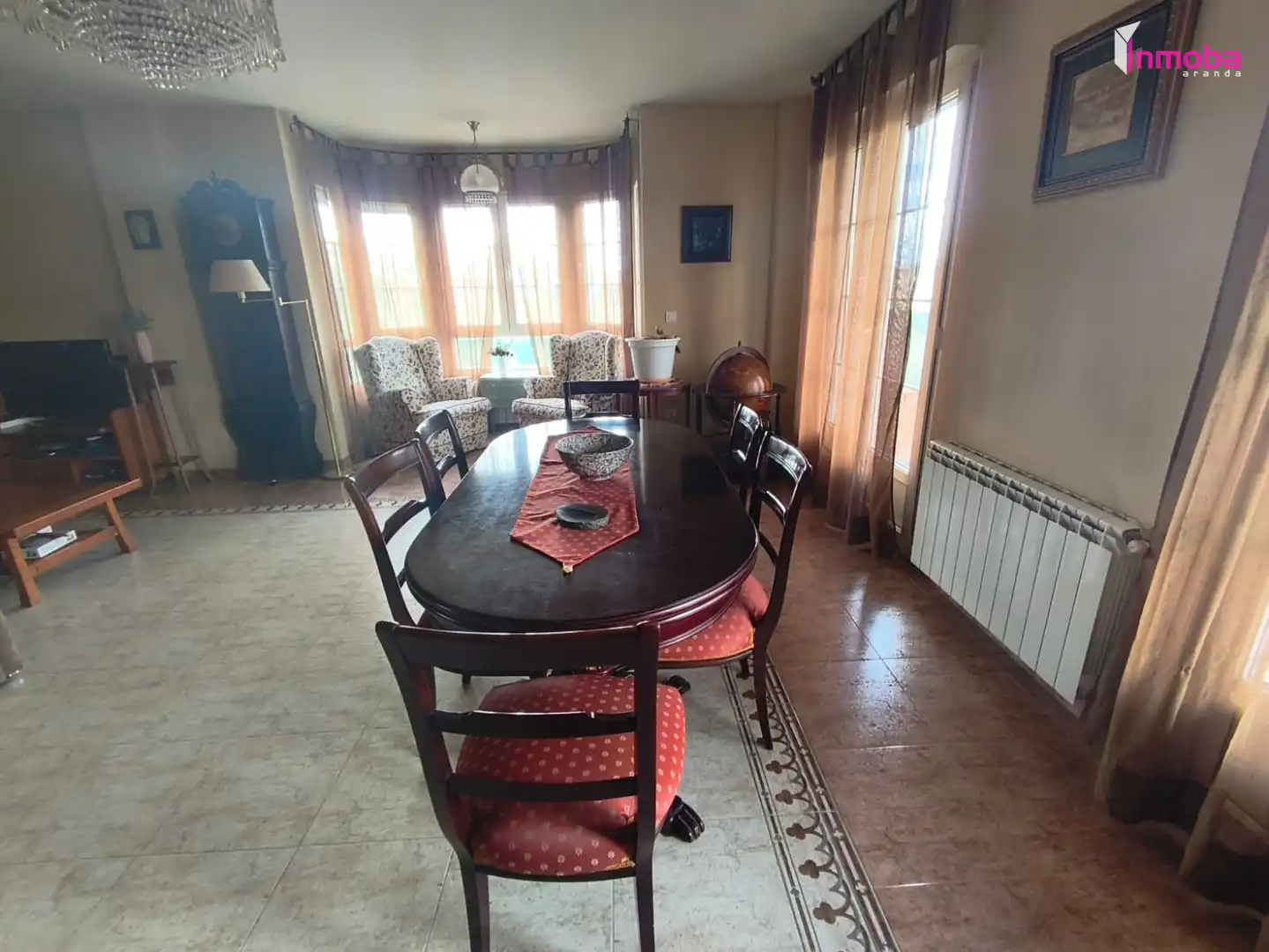 Dining room of Houses for sale in Milagros  with Heating, Private garden and Parquet flooring