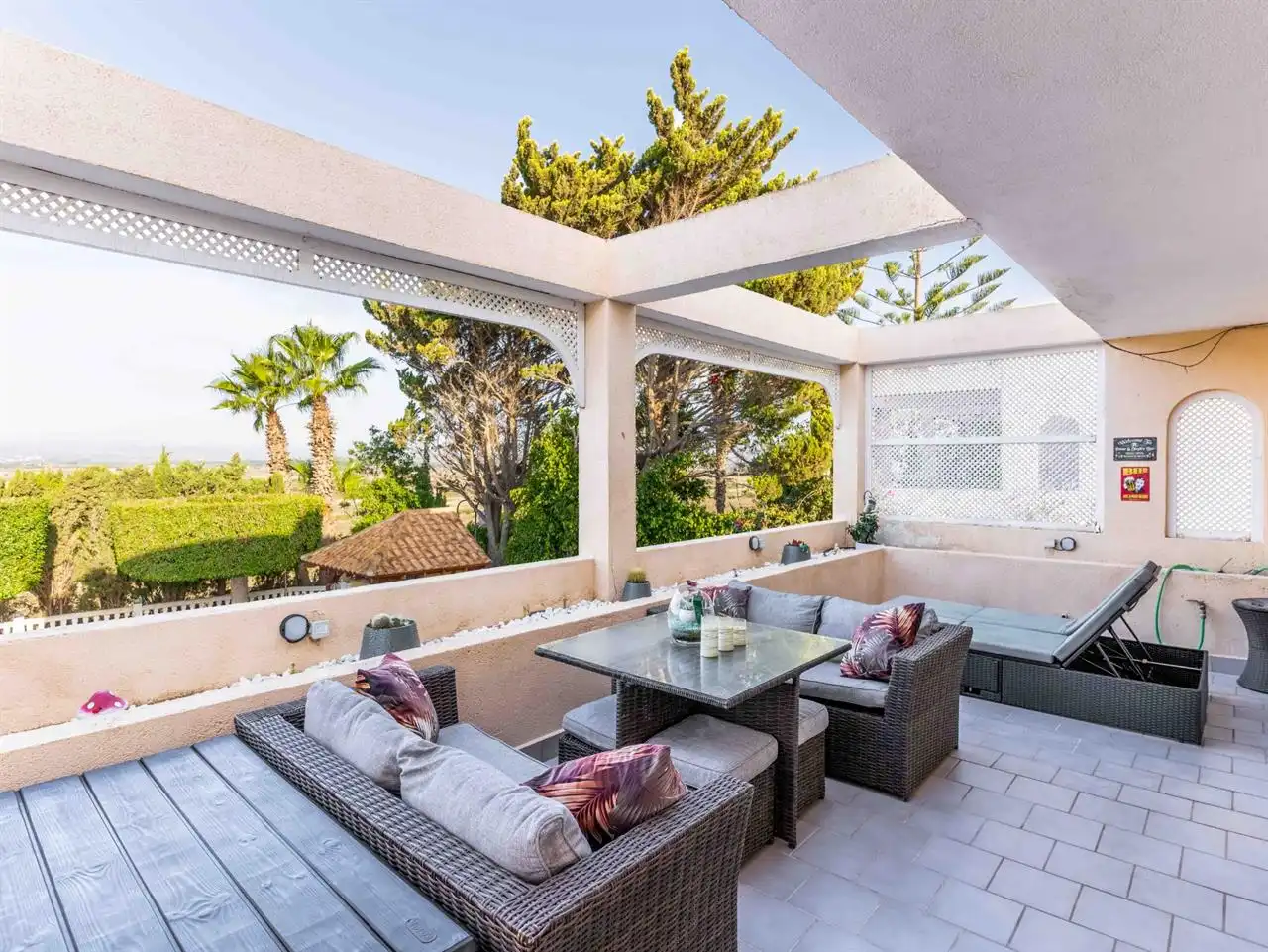 Terrace of Houses for sale in Garrucha  with Heating, Private garden and Storage room