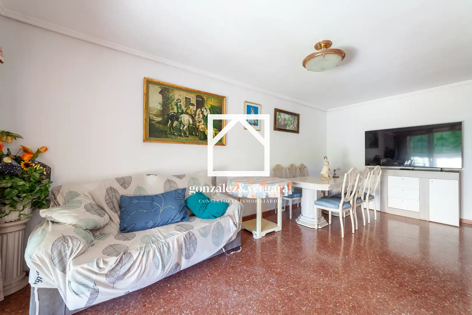 Sala de estar de Piso en venta en Valencia con Balcón