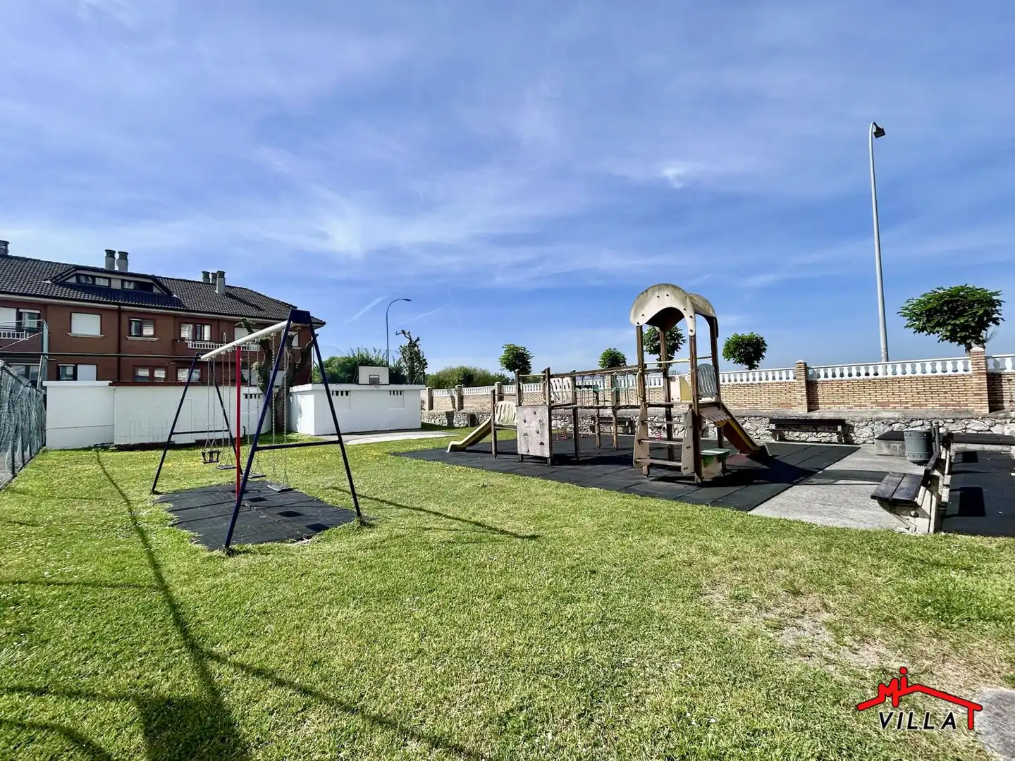 Parking of Flat for sale in Laredo  with Heating and Terrace