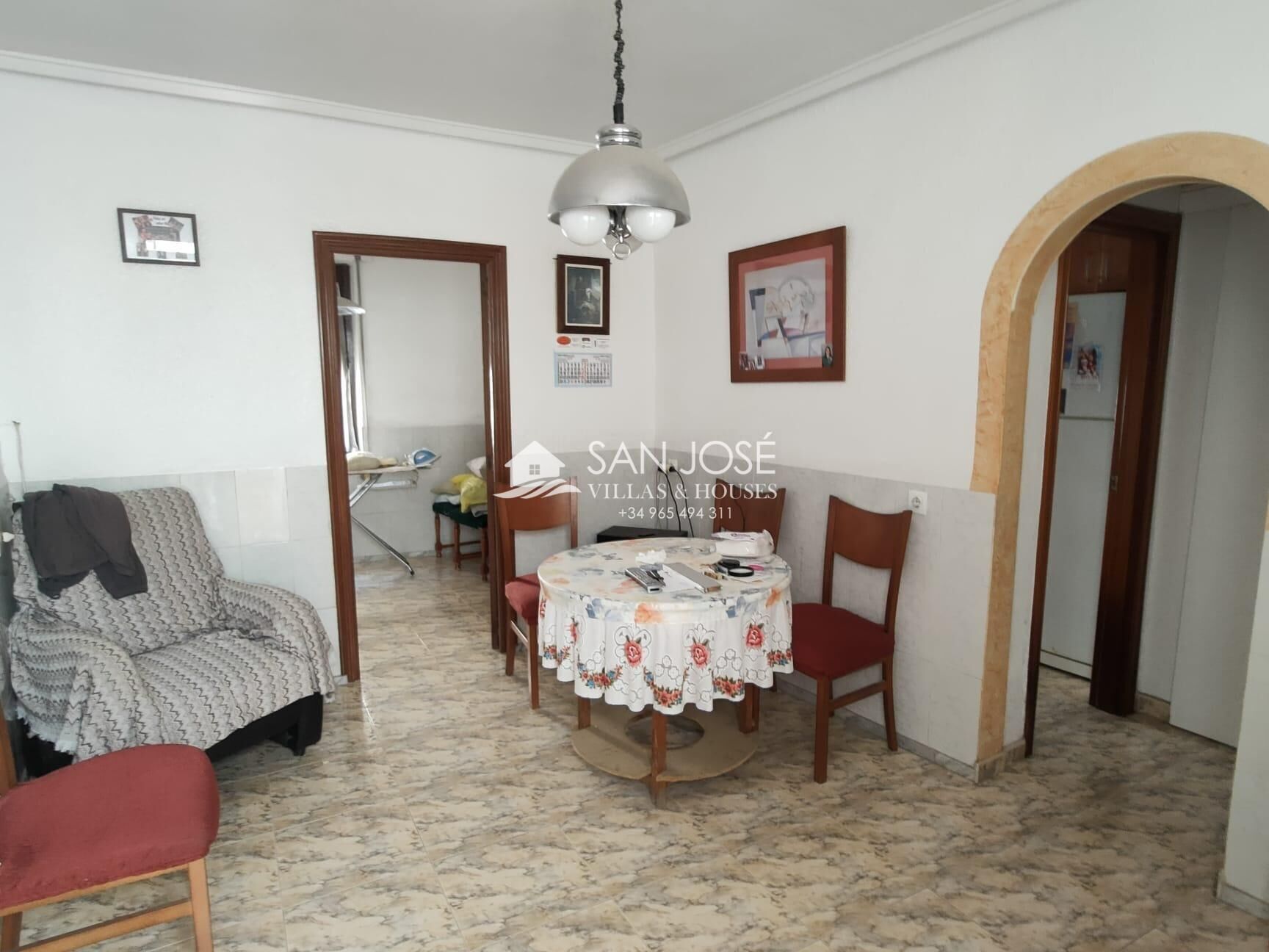 Menjador de Casa o xalet en venda en Aspe amb Jardí privat, Terrassa i Traster