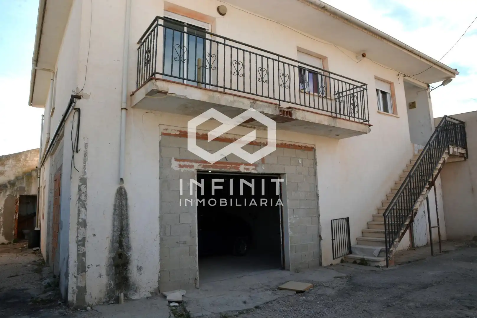 Vista exterior de Casa o xalet en venda en Mazuecos amb Terrassa i Traster