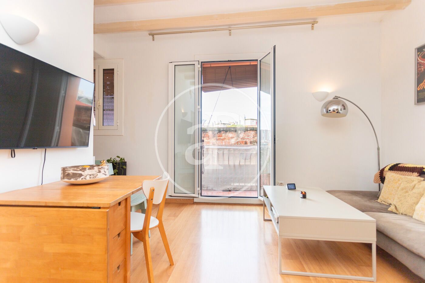 Exterior view of Flat for sale in  Barcelona Capital  with Heating and Balcony