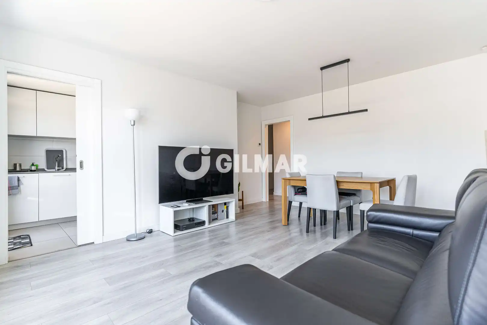 Wohnzimmer von Wohnung zum Verkauf in Las Rozas de Madrid mit Heizung, Privatgarten und Abstellraum