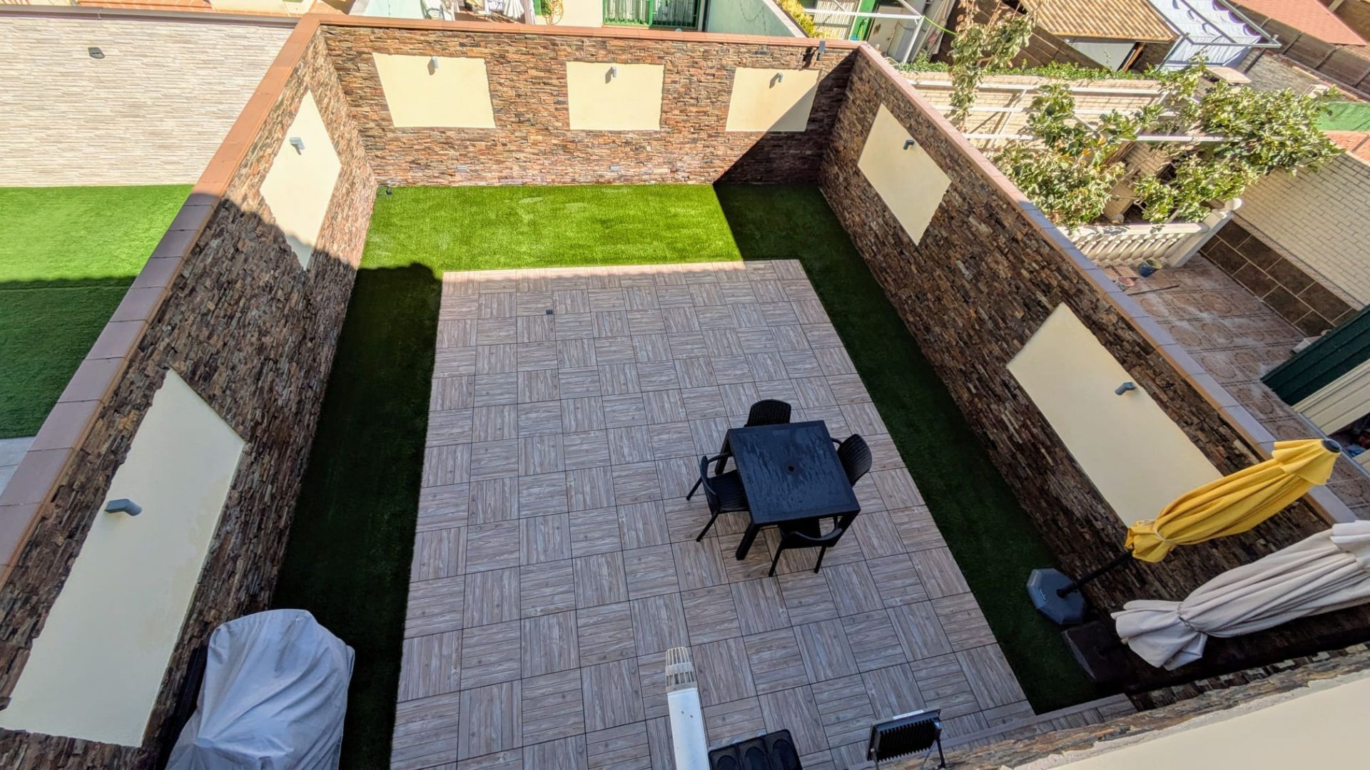 Terrace of Single-family semi-detached for sale in Illescas  with Air Conditioner, Heating and Private garden