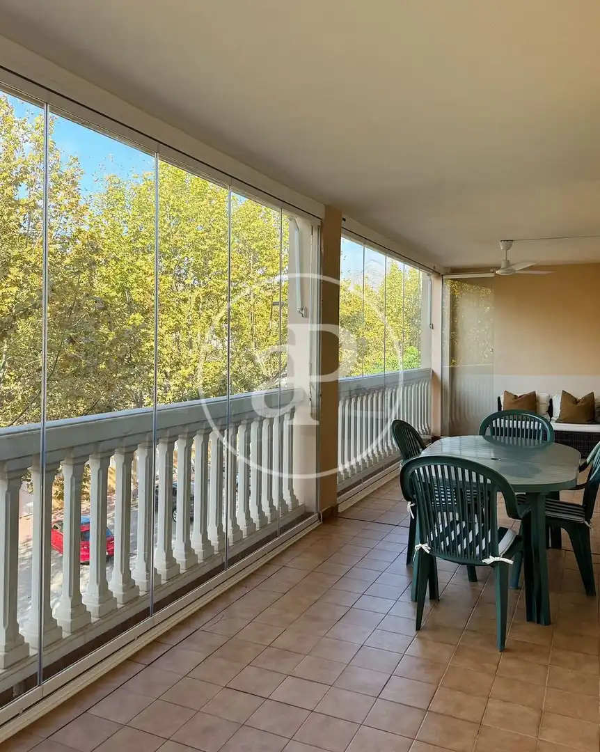Terraza de Piso de alquiler en Jávea / Xàbia con Aire acondicionado, Calefacción y Jardín privado