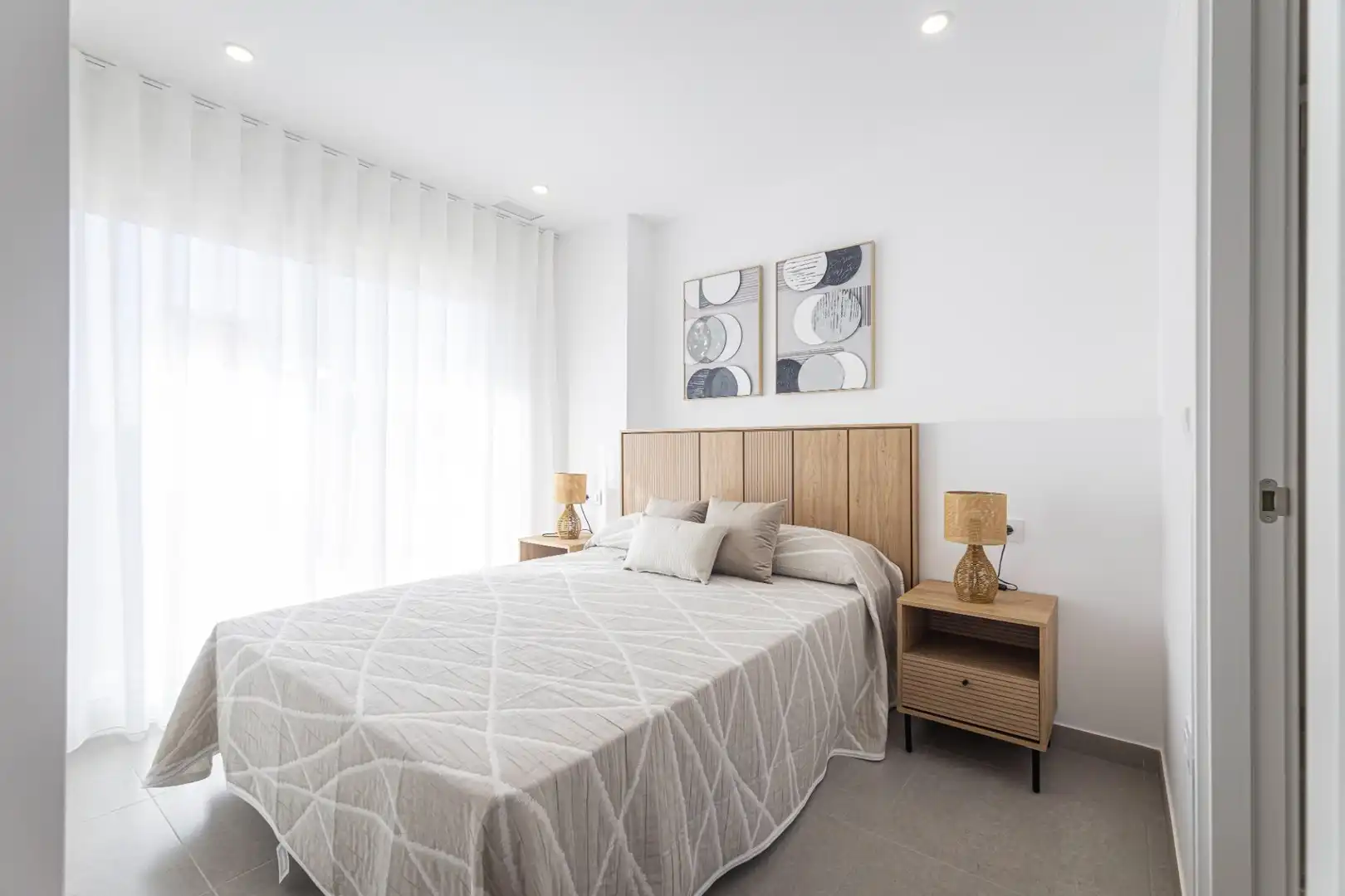 Bedroom of Flat for sale in La Manga del Mar Menor  with Air Conditioner and Terrace