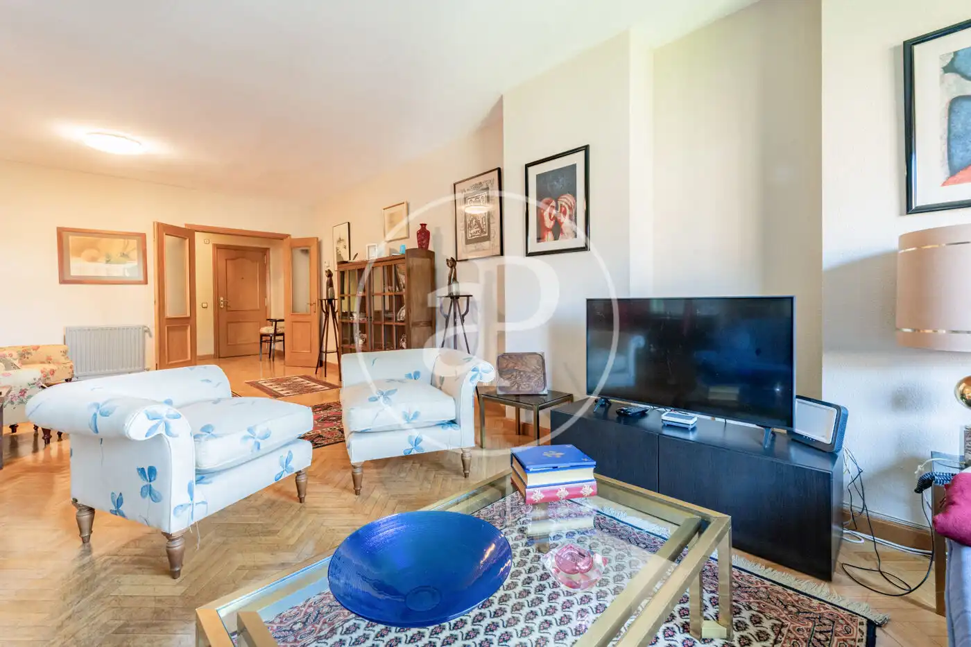 Living room of Flat for sale in Madrid  with Heating, Terrace and Storage room