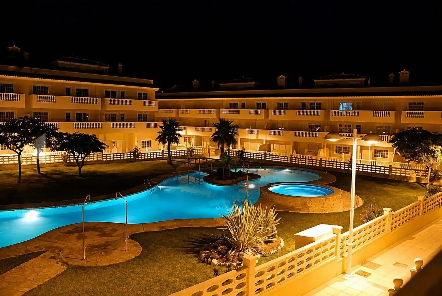 Swimming pool of Flat for sale in Santa Pola  with Air Conditioner, Heating and Parquet flooring
