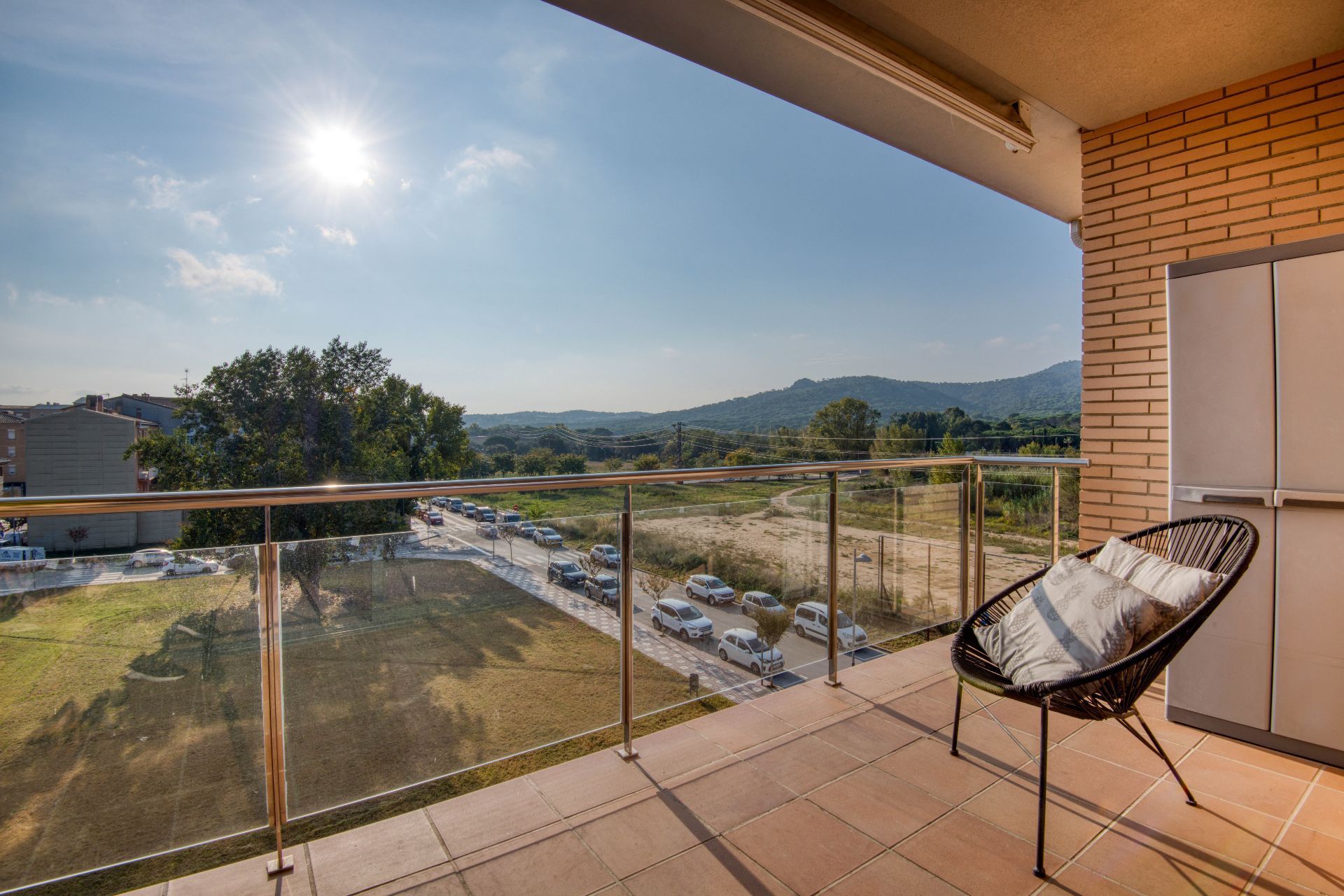 Terrassa de Apartament en venda en Santa Cristina d'Aro amb Calefacció, Terrassa i Piscina comunitària