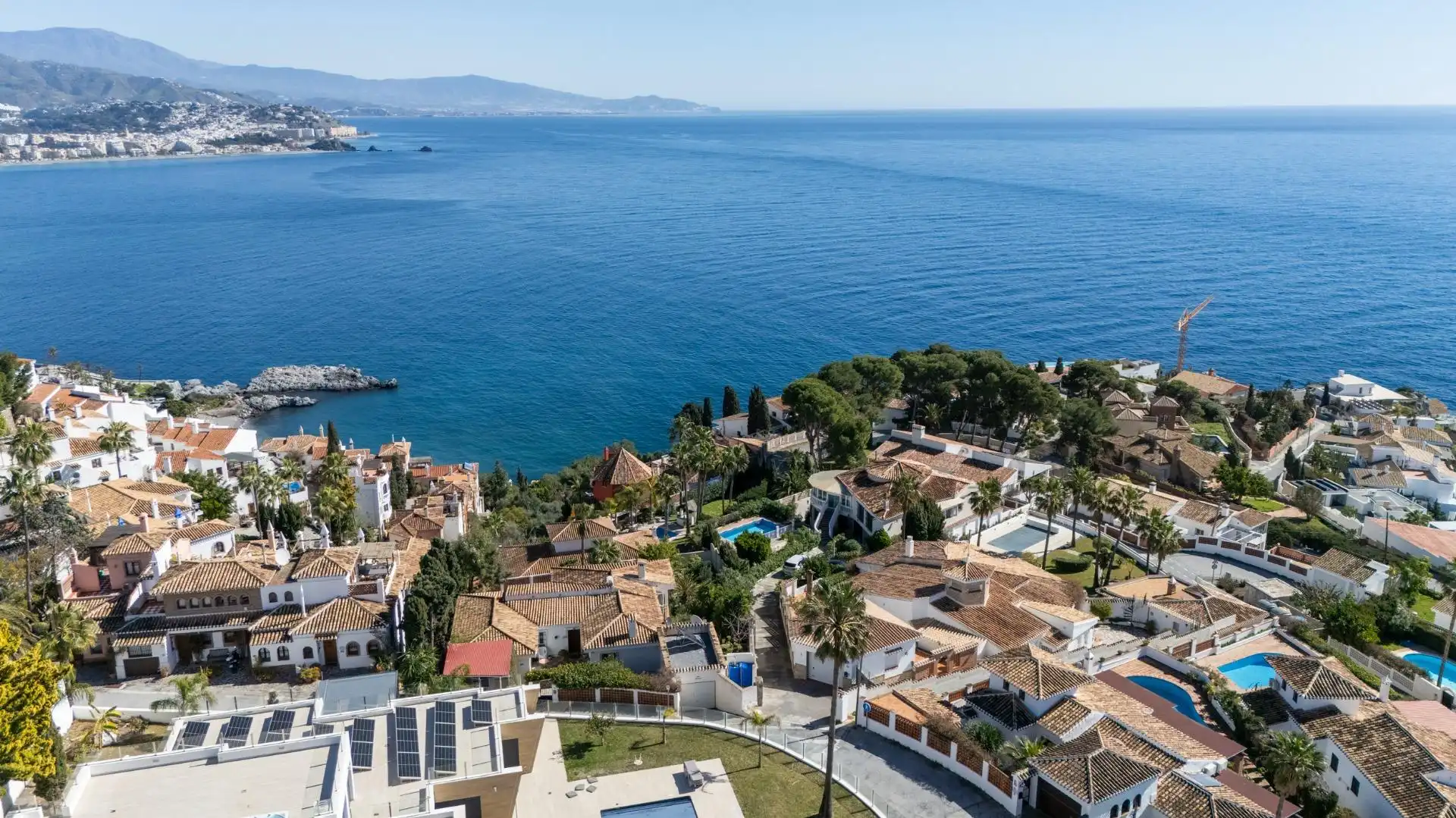 Exterior view of Houses for sale in Almuñécar  with Air Conditioner, Private garden and Terrace