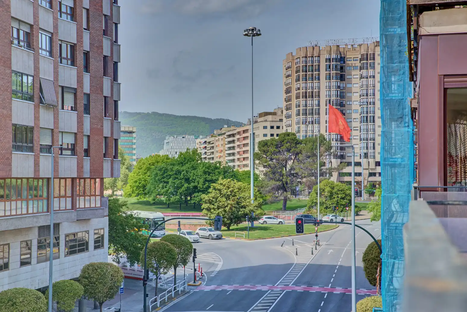 Vista exterior de Pis en venda en Tudela amb Calefacció, Parquet i Balcó