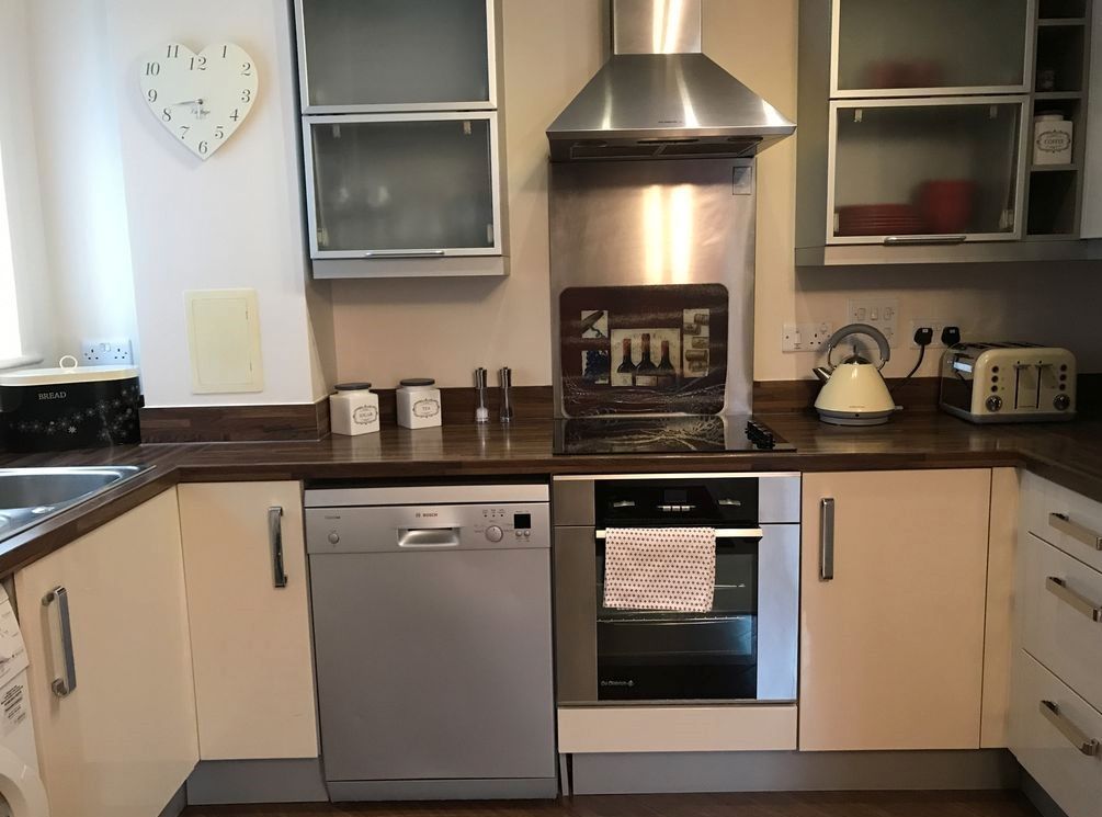 Kitchen of Flat to rent in  Huesca Capital  with Furnished and Pets allowed