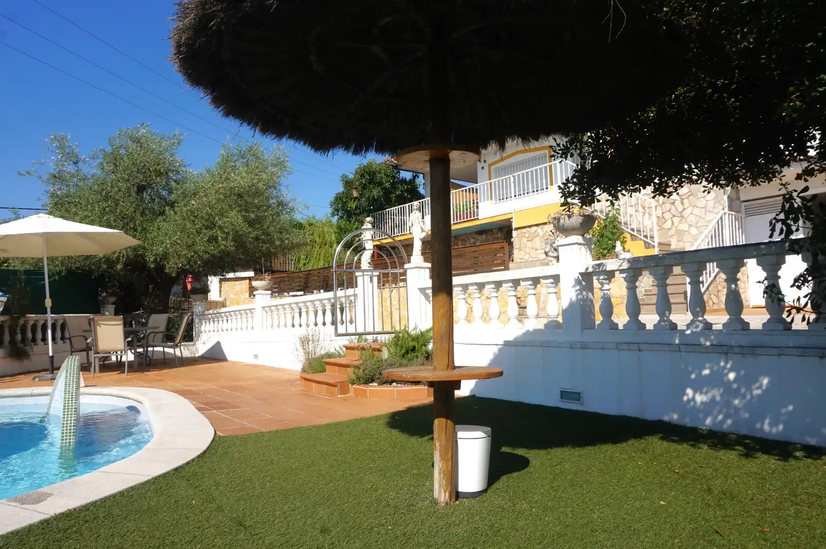 Terrassa de Casa o xalet en venda en Fogars de la Selva amb Calefacció, Jardí privat i Terrassa