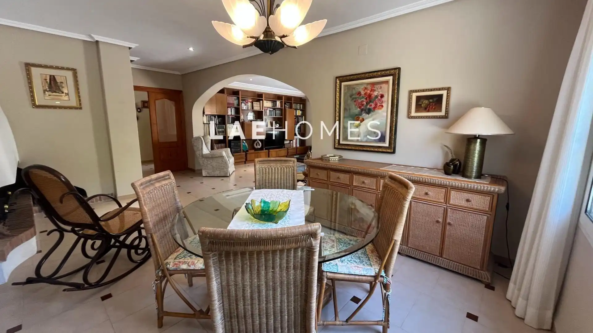 Dining room of Houses for sale in Mutxamel  with Air Conditioner, Heating and Private garden