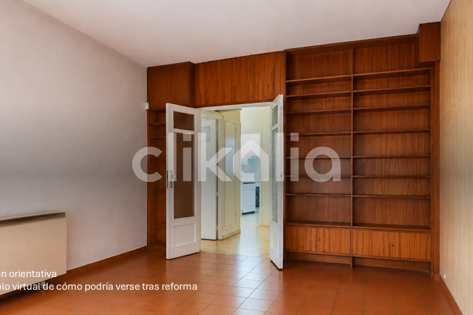 Sala de estar de Piso en venta en Madrid con Calefacción y Terraza