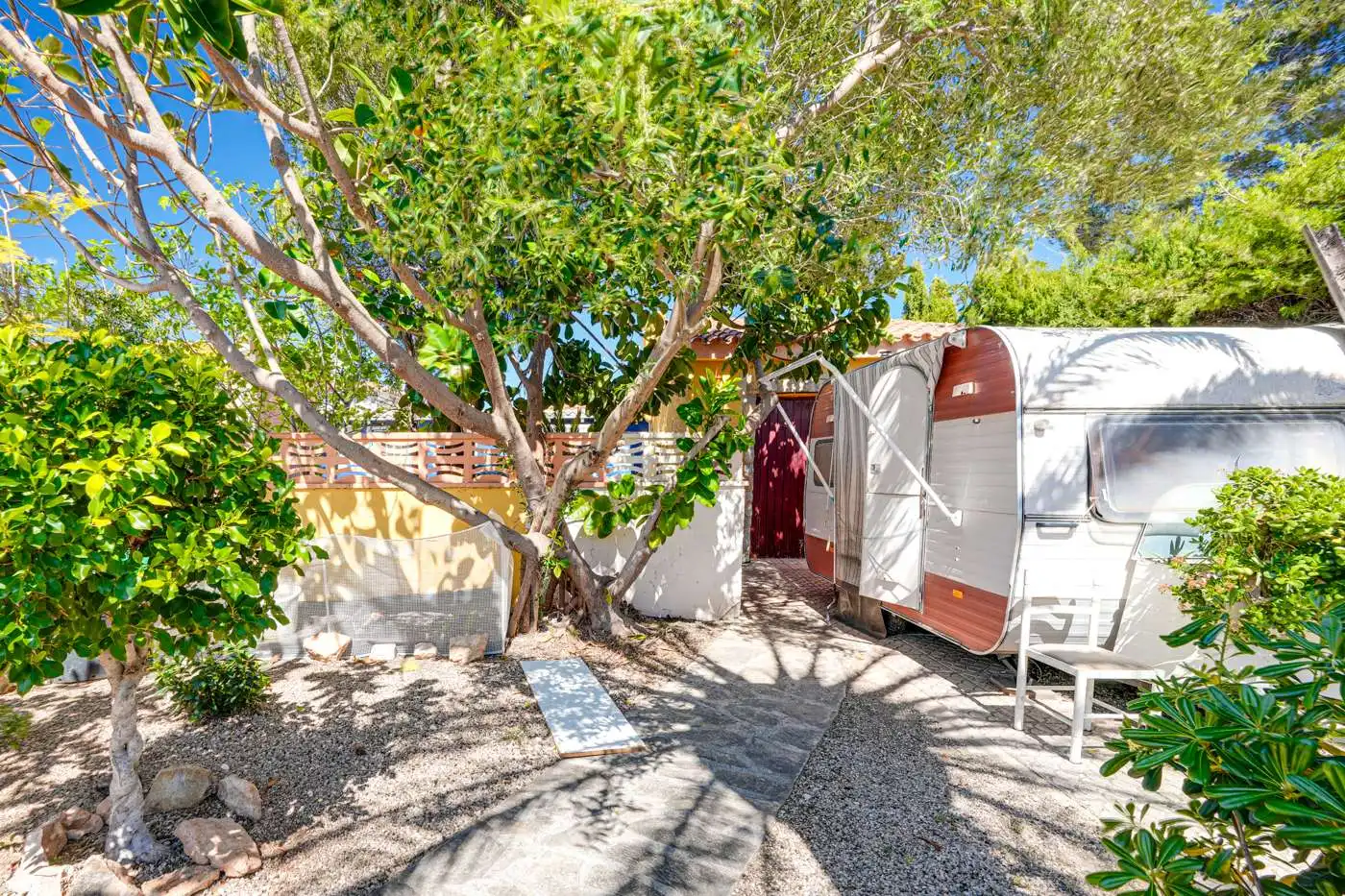 Vista exterior de Casa o chalet en venta en Mont-roig del Camp con Aire acondicionado, Jardín privado y Terraza