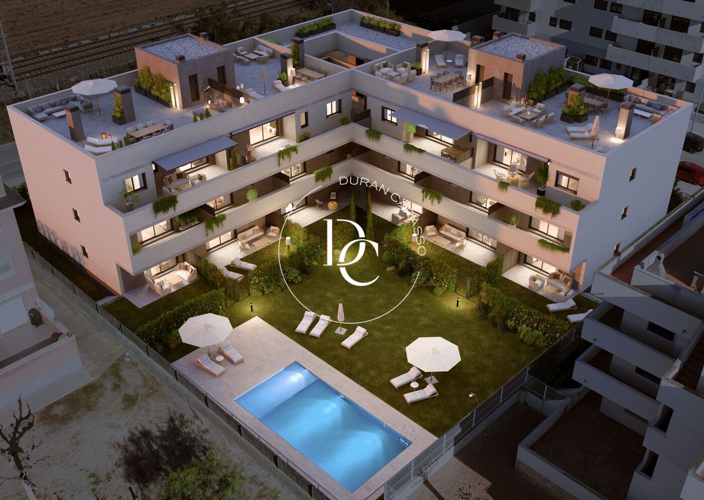 Exterior view of Attic for sale in Cubelles  with Air Conditioner, Private garden and Terrace